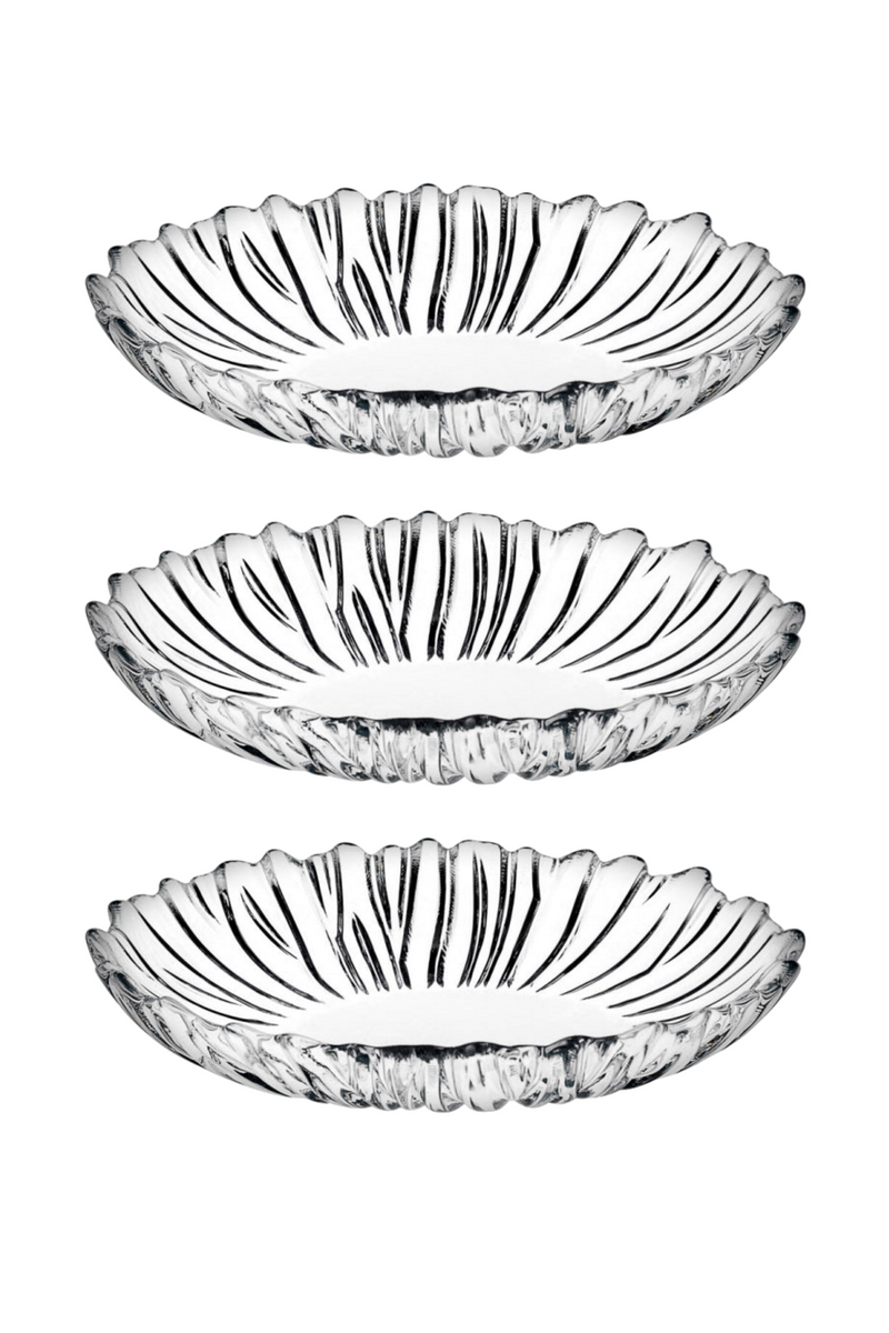 Pasabahce Aurora Glasschale 3 teilig