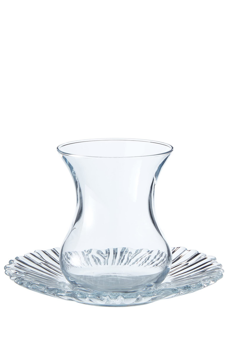 Pasabahce Aurora Teegläserset 12 teilig für 6 Personen