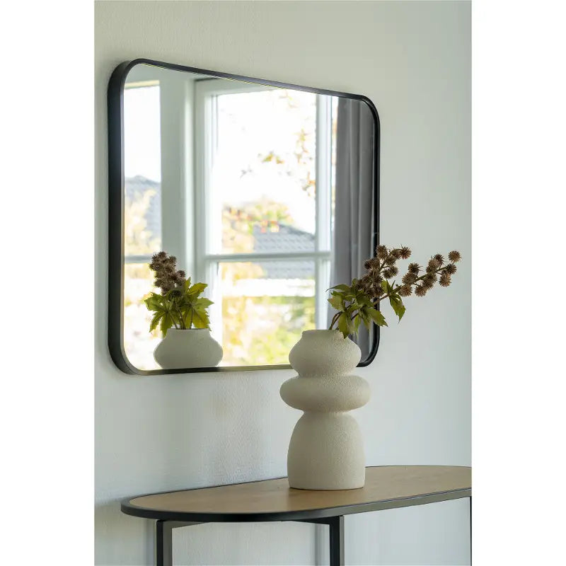 Vase in Beige Keramik