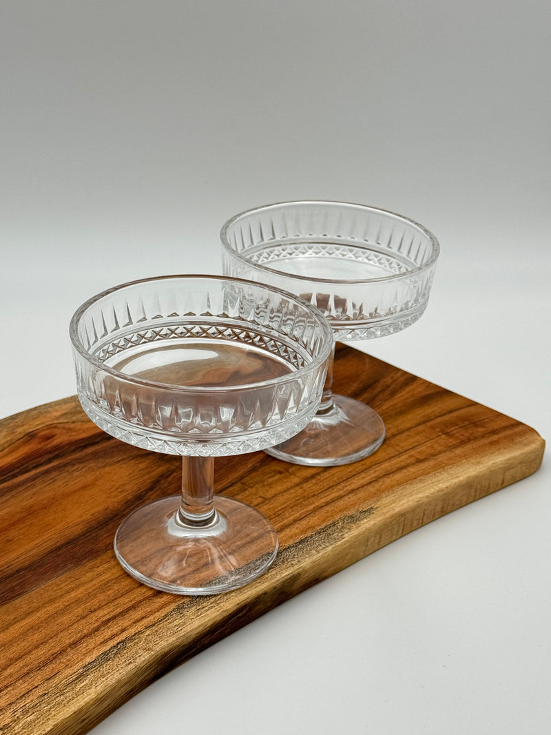 Kristall Eisbecher / Dessertglas Set 6 teilig