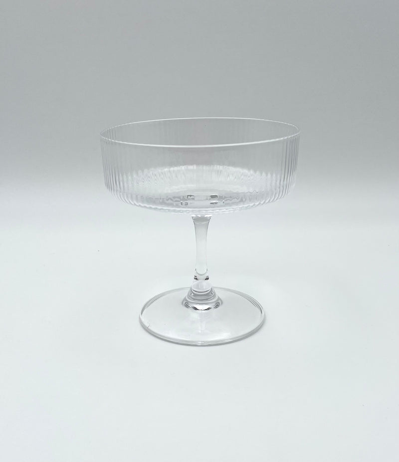 Ripple Glas Eisbecher / Dessertglas Set 6 teilig