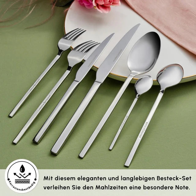 Karaca Elegance Pallas 84 teiliges Besteckset für 12 Personen