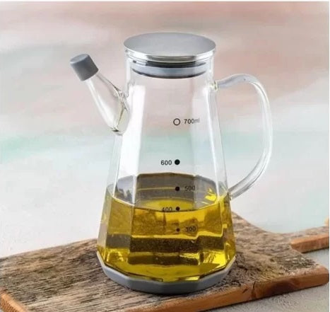 Öl- & Essigflasche aus Glas 700ml