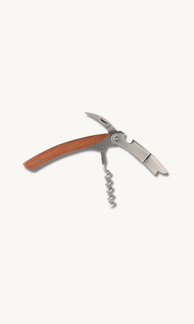 Flaschenöffner mit Akazie Griff