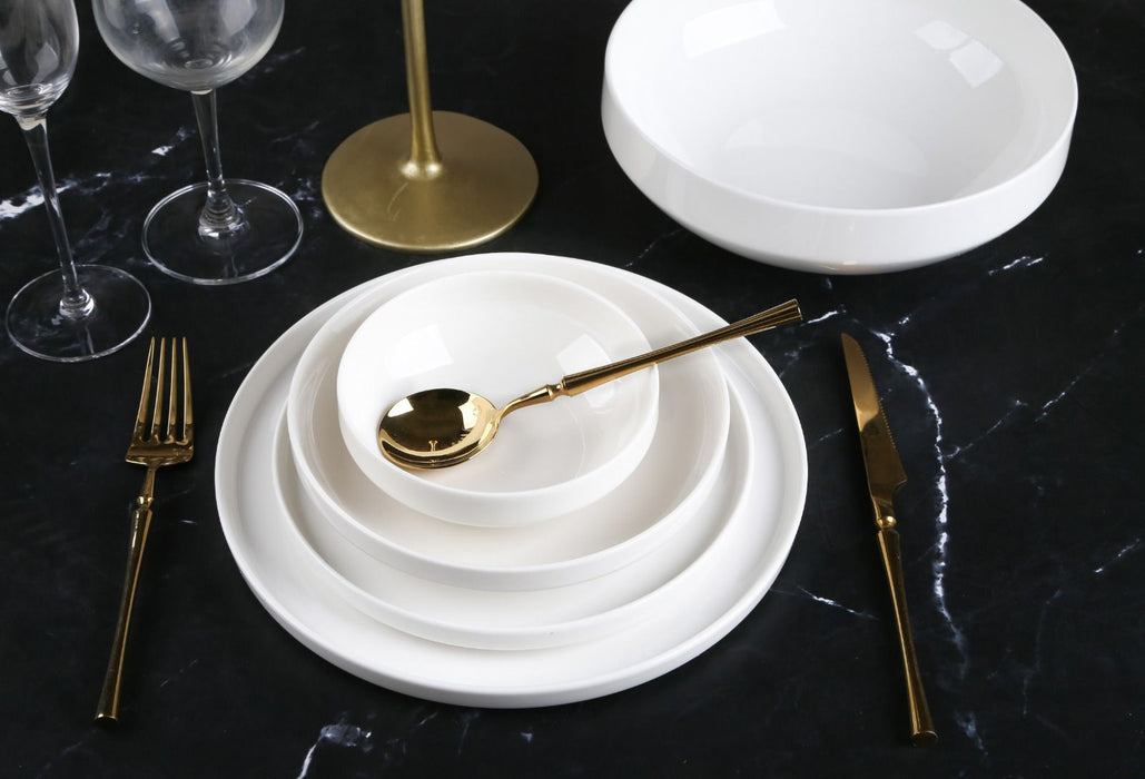 Fine White 25 teiliges Tafelservice für 6 Personen
