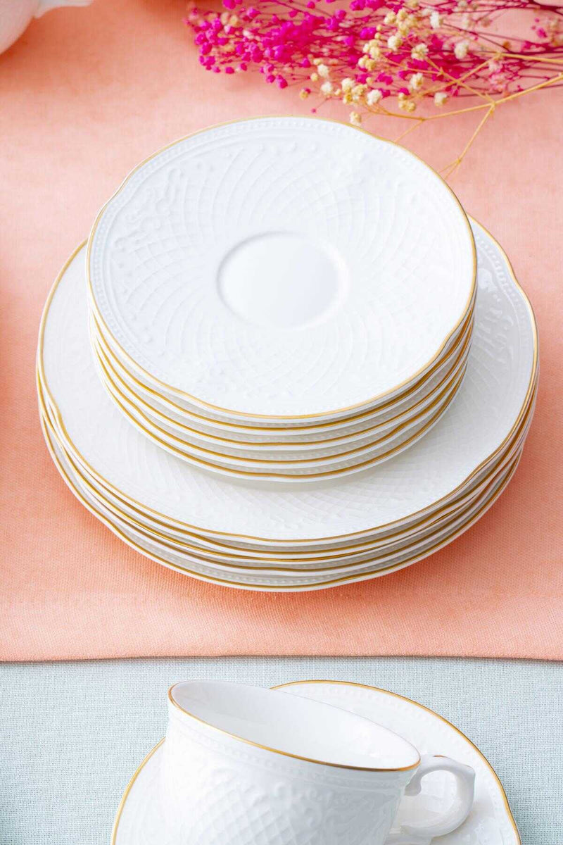 Serenity Gold 20 teiliges Service Set für 6 Personen