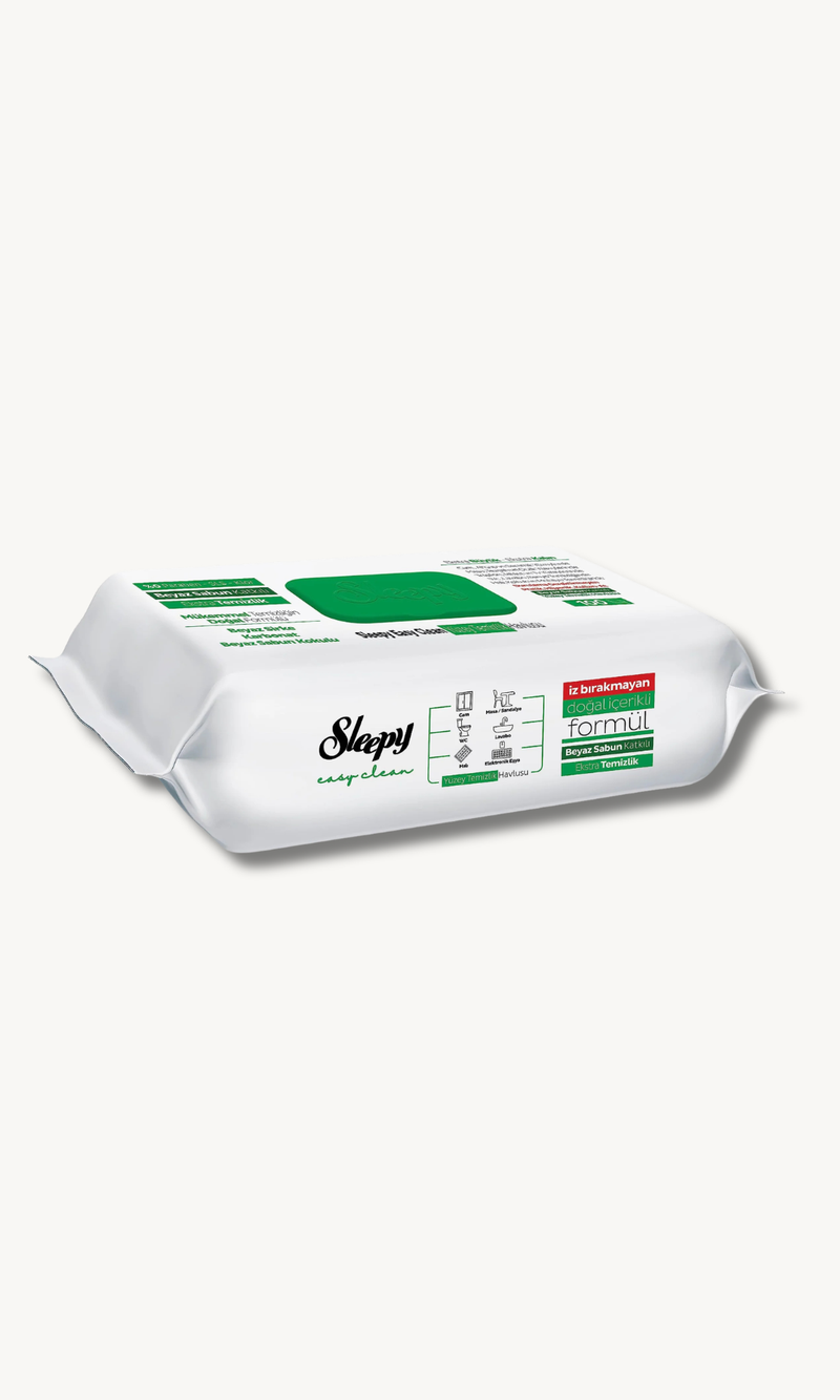 6x 100 Tücher  Sleepy Easy Clean Oberflächenreinigungstücher GRÜN