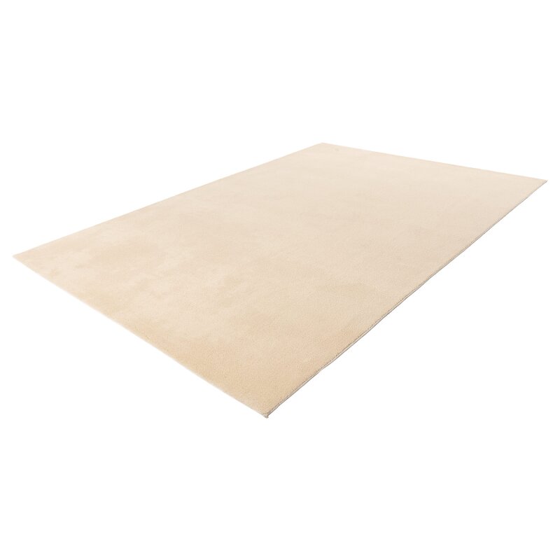 Calma 200 Beige Waschbarer Teppich