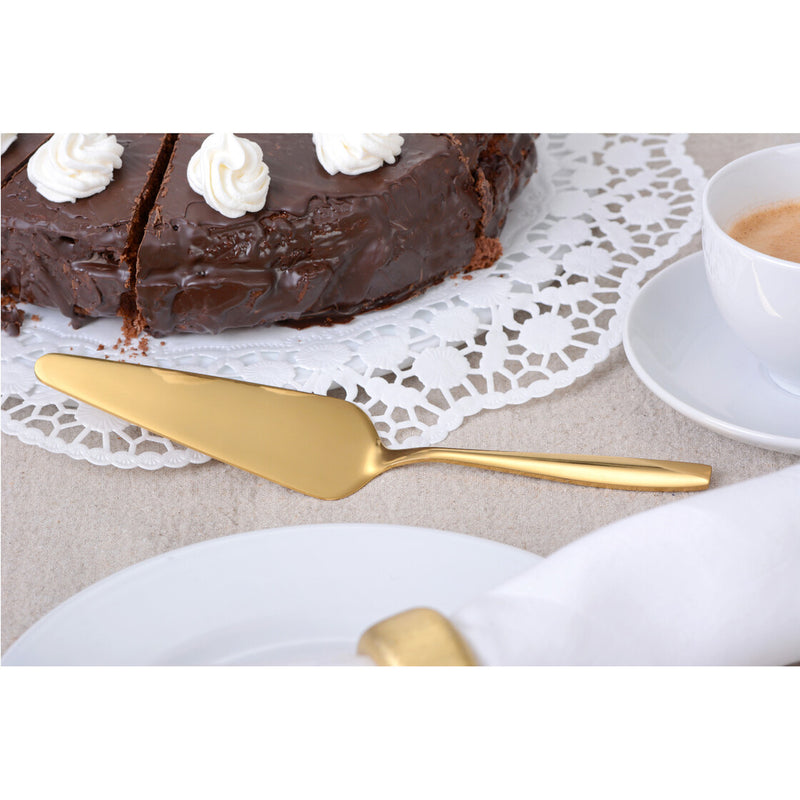 Tortenheber Goldfarben Edelstahl
