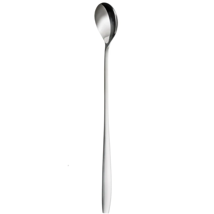 6 Stück Edelstahl Longdrinklöffel Silber — Alim Home