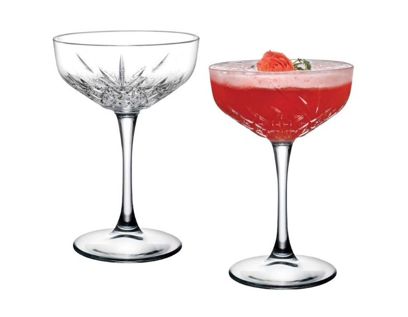 Pasabahce Timeless 4 teilig Stielglas auf Fuß 255ml