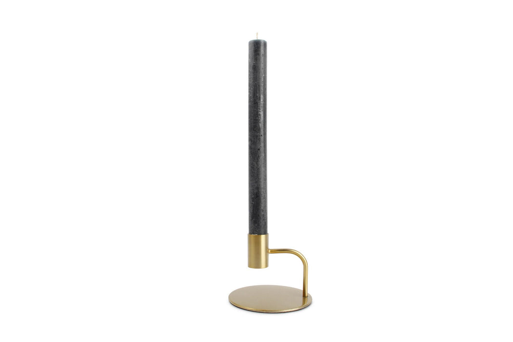 Pillar Gold Metall Kerzenhalter 10x8cm