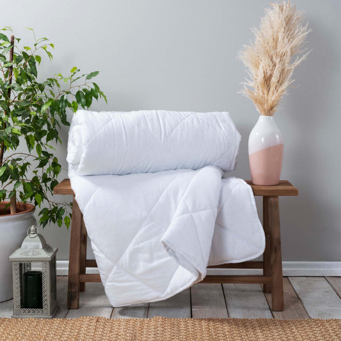 Karaca Home Baumwolle Flanell Bettdecke 195x215cm