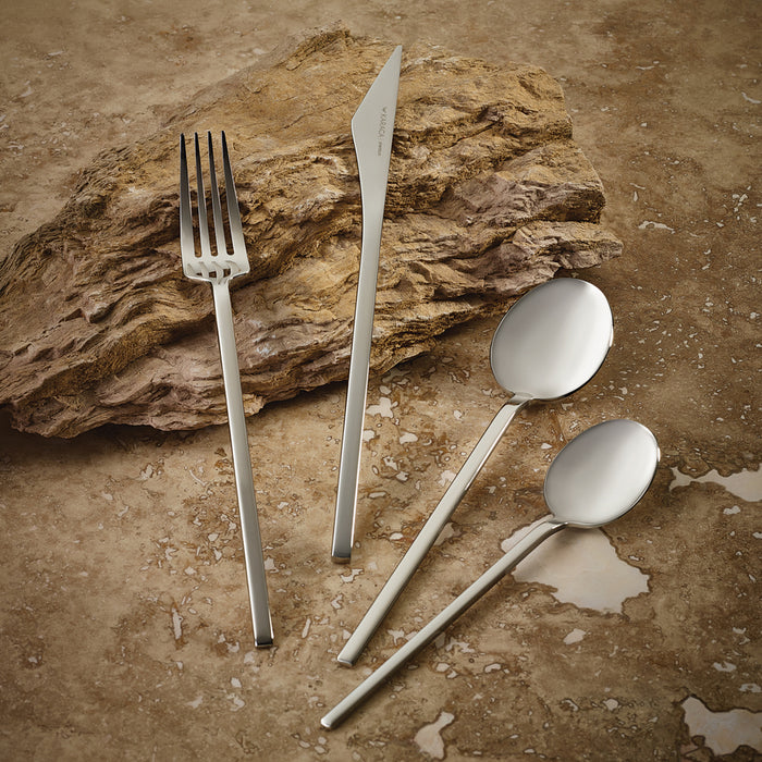 Karaca Look 316 Stahl 84 teiliges Premium Besteckset für 12 Personen