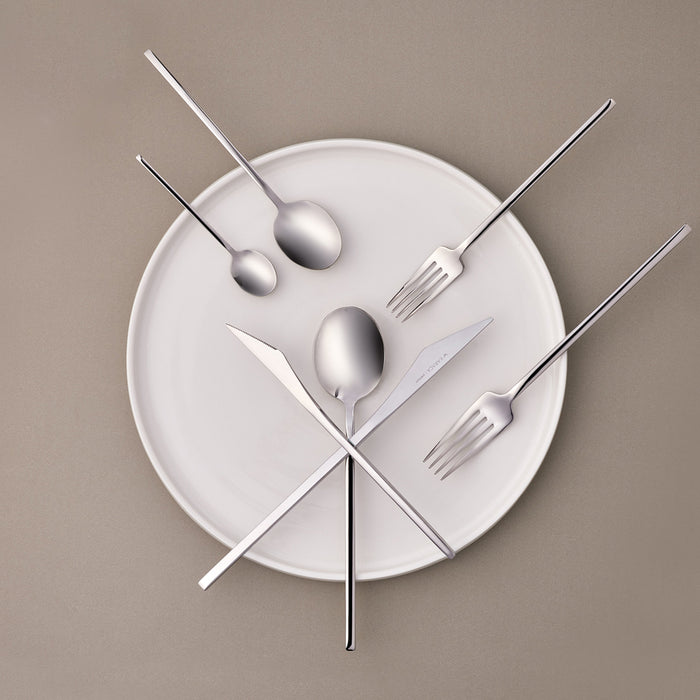 Karaca Look 316 Stahl 84 teiliges Premium Besteckset für 12 Personen