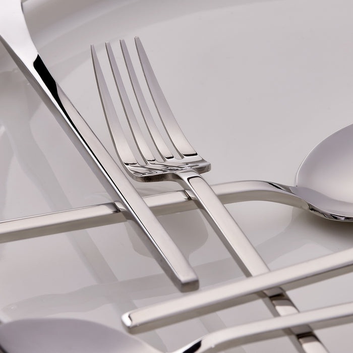 Karaca Look 316 Stahl 84 teiliges Premium Besteckset für 12 Personen