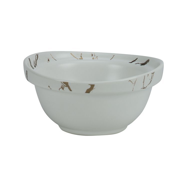 6 Stück Marble Weiss Schale