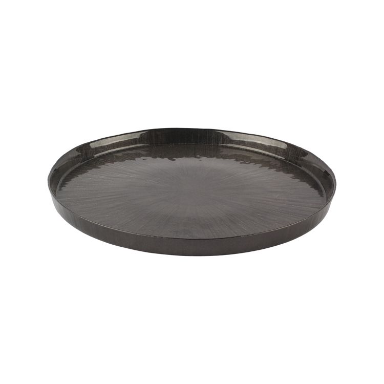 Rexy Dunkelgrau Servierteller 28cm