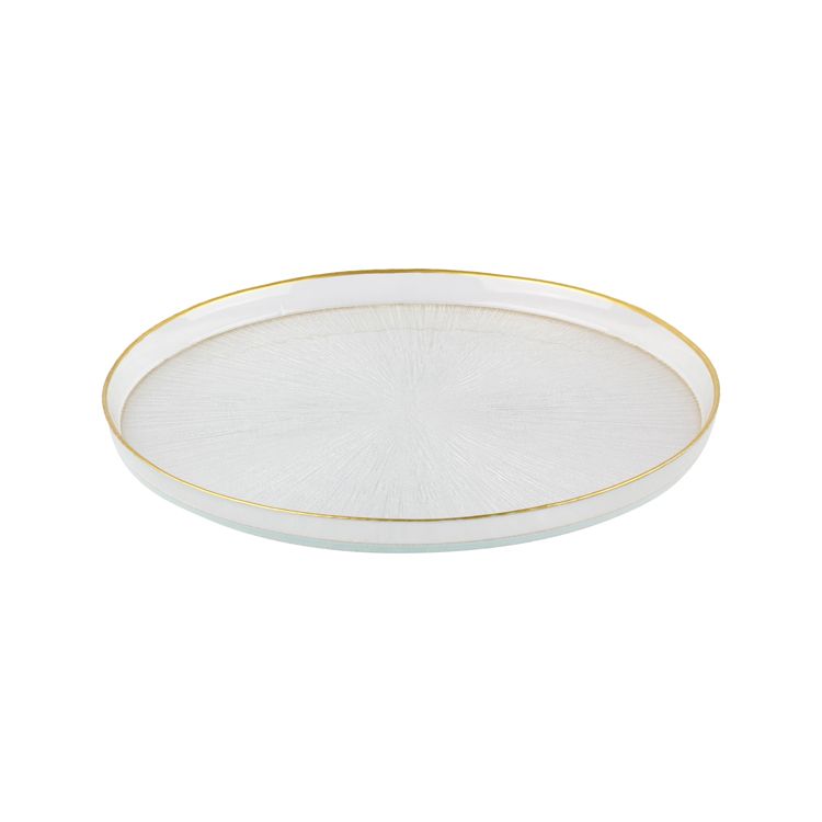 Rexy Transparent-Gold Servierteller 32cm