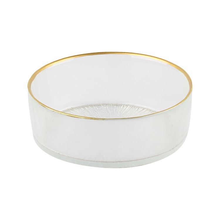 Rexy Transparent-Gold Schüssel 12cm 6 teilig