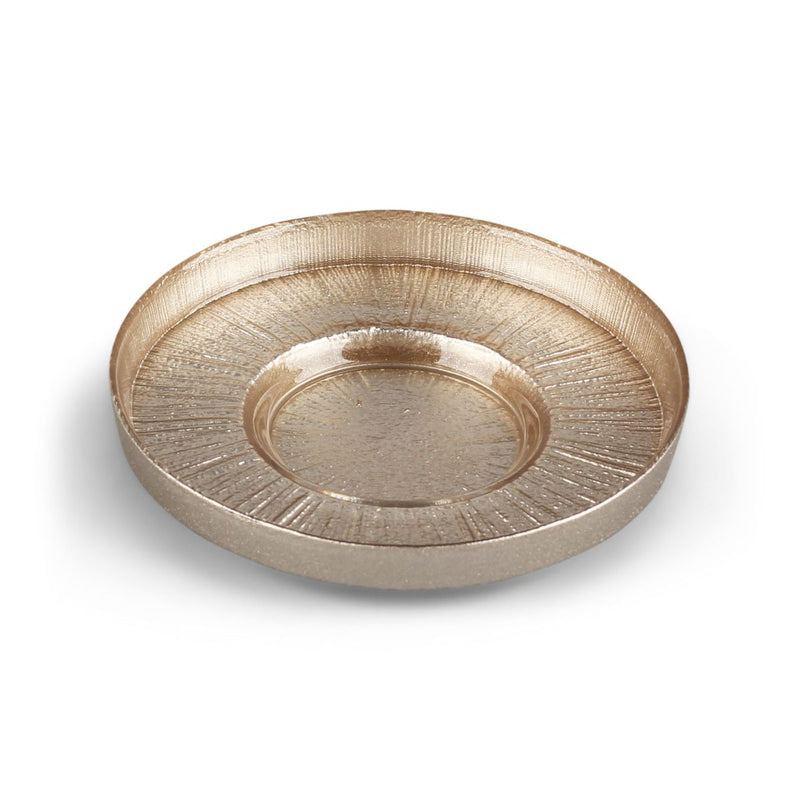 6 Stück Rexy Champagner Untersetzer 12cm no1