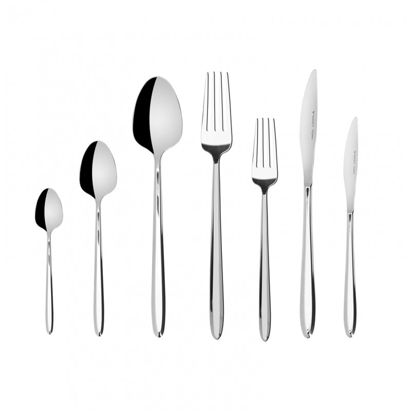 Karaca Elegance New Flow 84 teiliges Besteckset für 12 Personen
