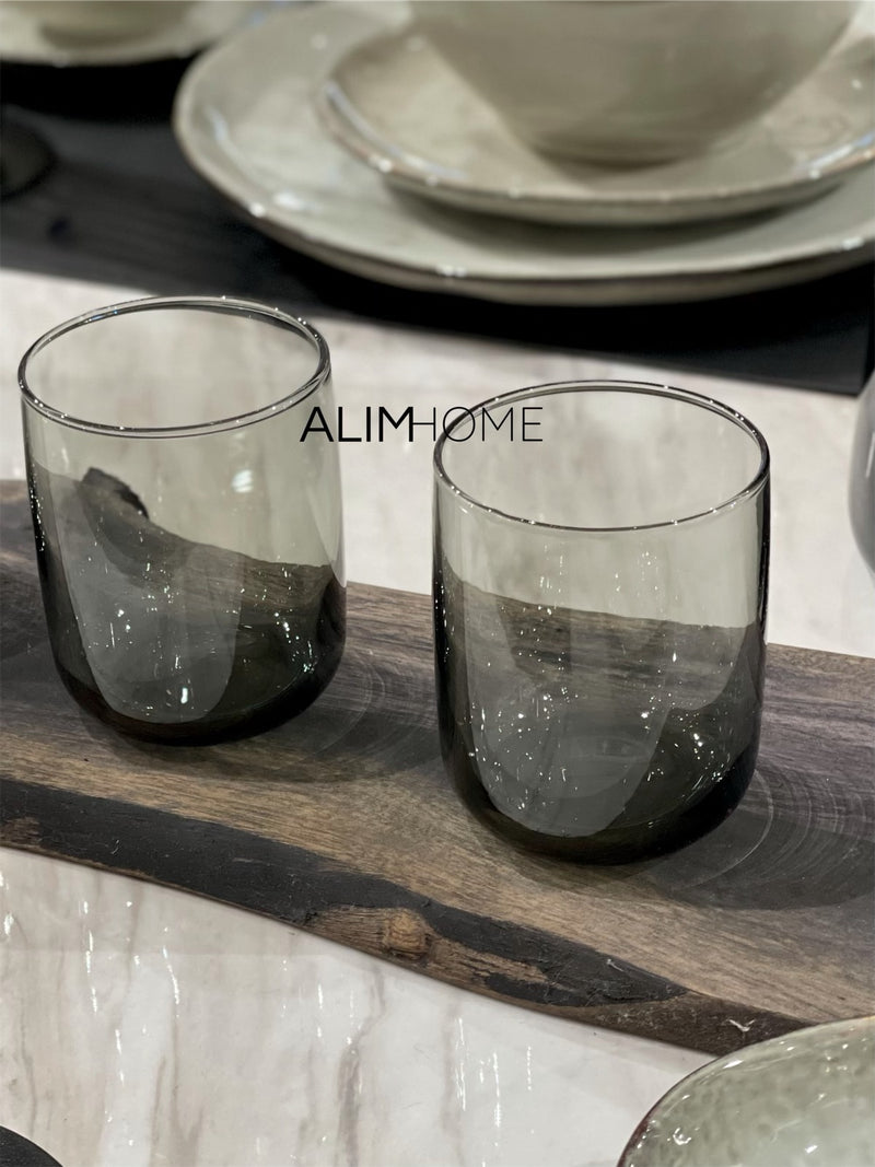 Pasabahce Iconic Grau 3 teilig Trinkglas 280ml