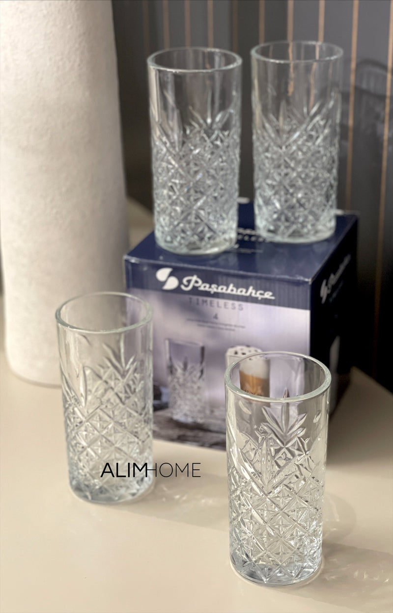 Pasabahce Timeless 4 teilig Longdrinkglas 300ml