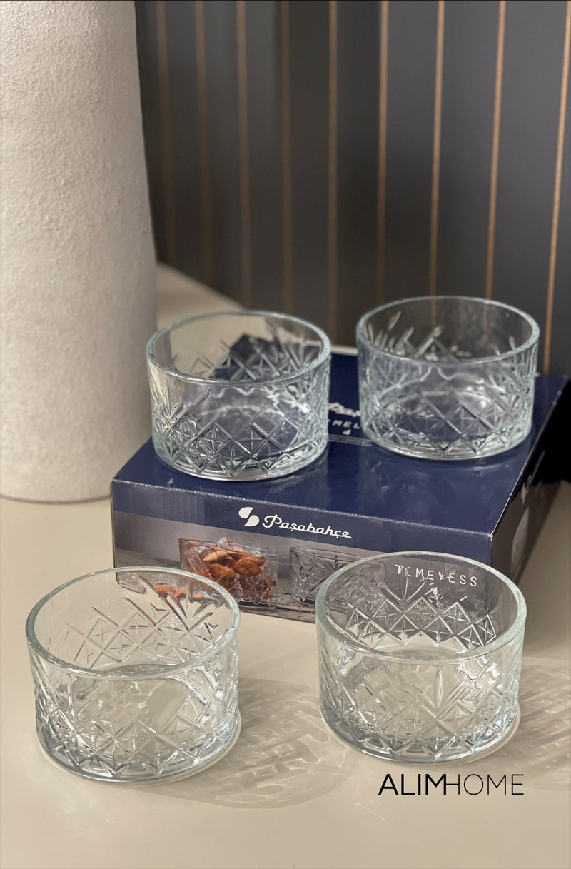 Pasabahce Timeless 4 teilig Snackschale 255ml — Alim Home