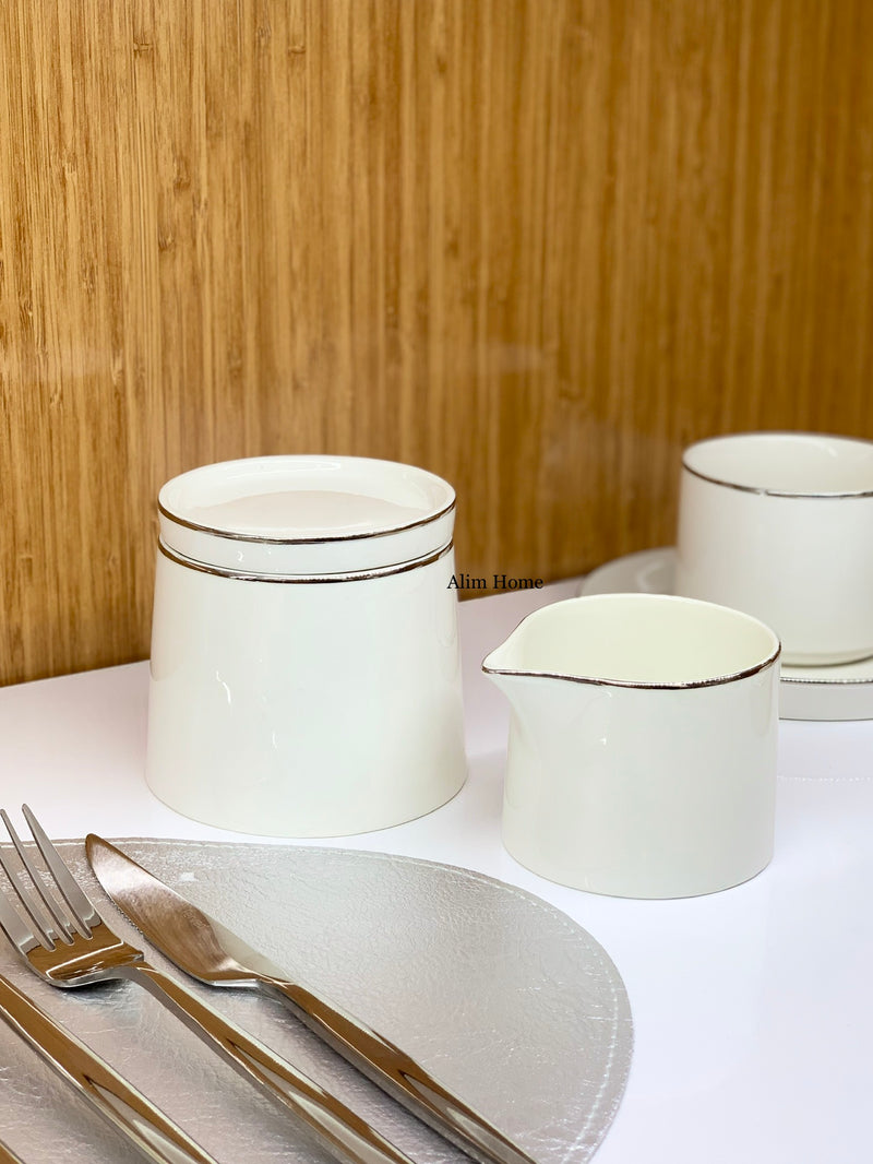 Lunel Silber Milch- & Zuckerset